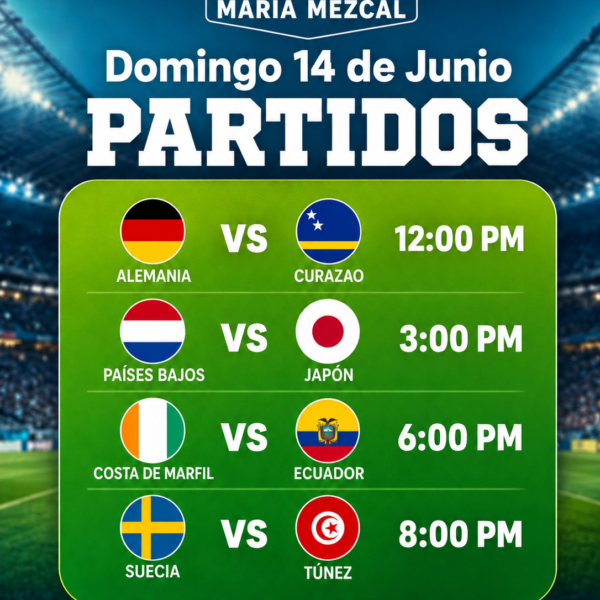 DOM, 14 DE JUNIO